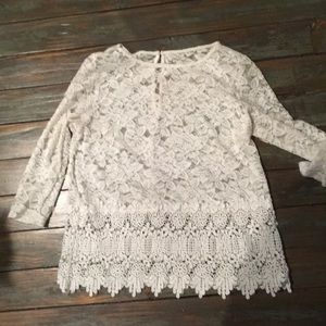 🚨SOLD Lace shirt